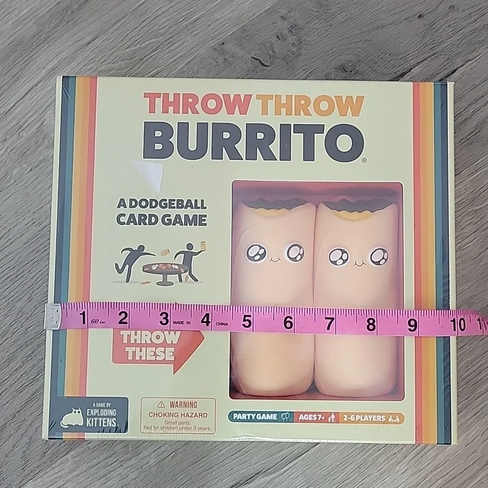THROW THROW BURRITO board game new